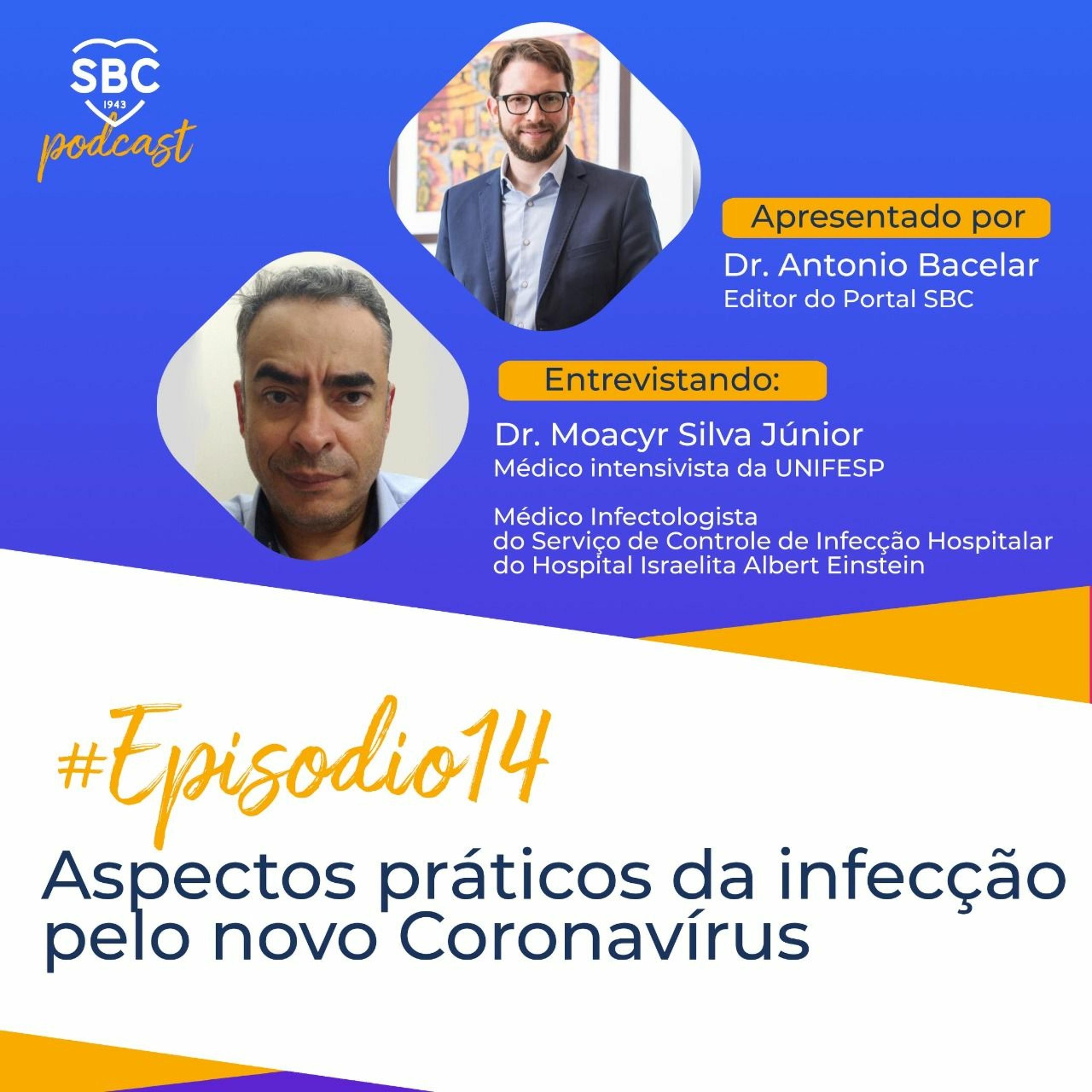 Neste episódio, o Dr Antonio Bacelar e o Dr Moacyr Silva Júnior abordam os aspectos práticos e discutem os fatos e mitos relacionados a infecção pelo novo Coronavírus.